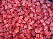 IQF  dice d  strawberry 