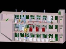 100T Building structure complete set of flour machinery