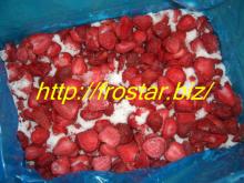  Frozen  sliced strawberry with  sugar 