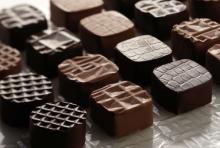 chocolate praline and truffles