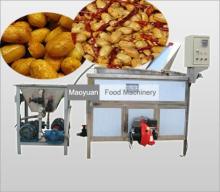 peanut frying machine