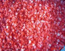 IQF  strawberry   dice s