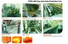 Automatic cake production line
