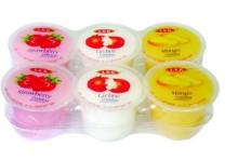 assorted fruit flavor jelly