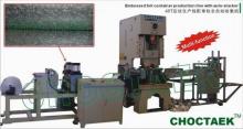Embossing aluminium foil container production line
