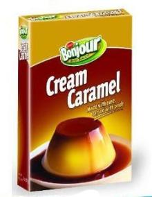 bonjour  cream   caramel 
