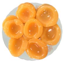 canned yellow peach halves