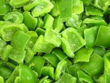 IQF GREEN PEPPER DICES