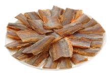 Dried cod fillet