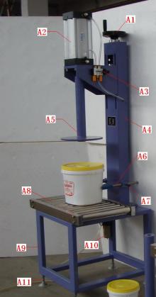 pnuematic capper machine