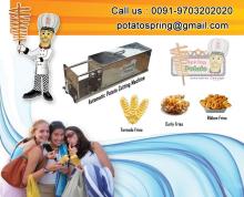 Chipstix potato cutting machine