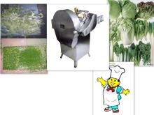 leafy vegetable cutting machine