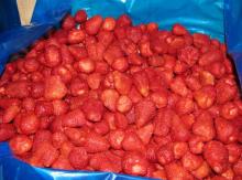 Frozen strawberries