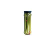 Canned Pickled Garlic Stems