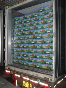 carrot color packing carton
