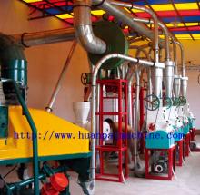 wheat and maize flour grinding line