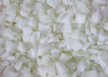IQF onion dices