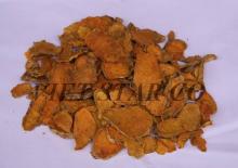 dried slice turmeric