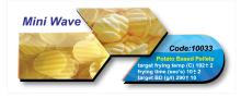 Mini Wavy Potato Based Pellets