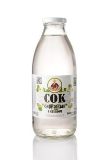 Birch juice with sugar