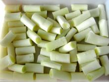 IQF beveling  scallion   pieces 