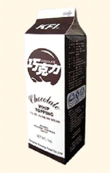 Non dairy whipping cream (Chocolate)