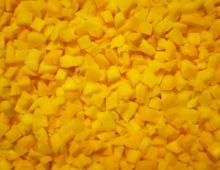 frozen yellow pepper dices