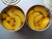 canned peaches
