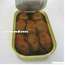 canned smoked oyster
