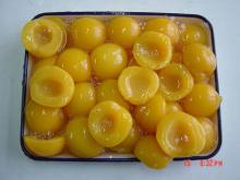 Canned Yellow Peach Halves in light syrup 720ml Glass Jars