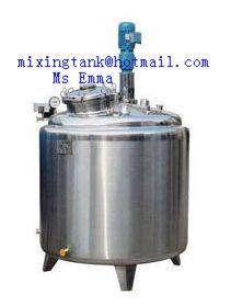 SS tank with agitator