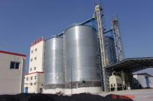steel silos for paddy storage with flat  bottom 