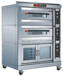 two decks oven with proofer