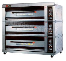 three decks nine trays electrical oven