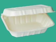 paper pulp tableware clamshell dispisable