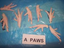 Frozen Chicken Pows, Leg Quarters