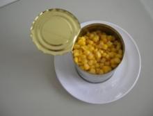 Canned sweet corn