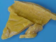 Yellow refined beeswax slab ( 100% natural )