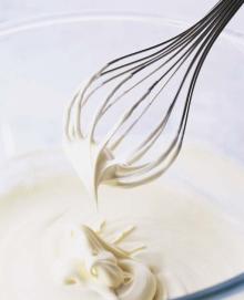 Whipped  topping   base 