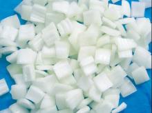 Frozen diced onion