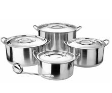 9Pcs Stainless Steel Cookware set