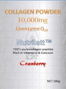 Nutrilatt Collagen with Q10 & Cranberry