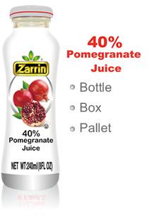 sell 40% pomegranates juice