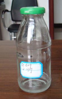 juice glass bottle in 270ml