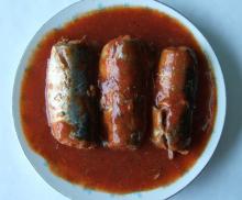 canned mackerel in tomato paste 425g