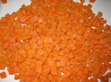 IQF FROZEN CARROT DICED