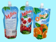 stand up spout pouch for juice 250ml
