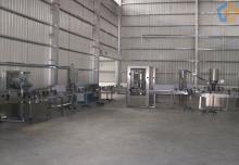 Pressure filling line