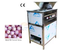 Onion peeling machine