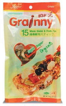 Whole Grains with Fruits Snack Bar